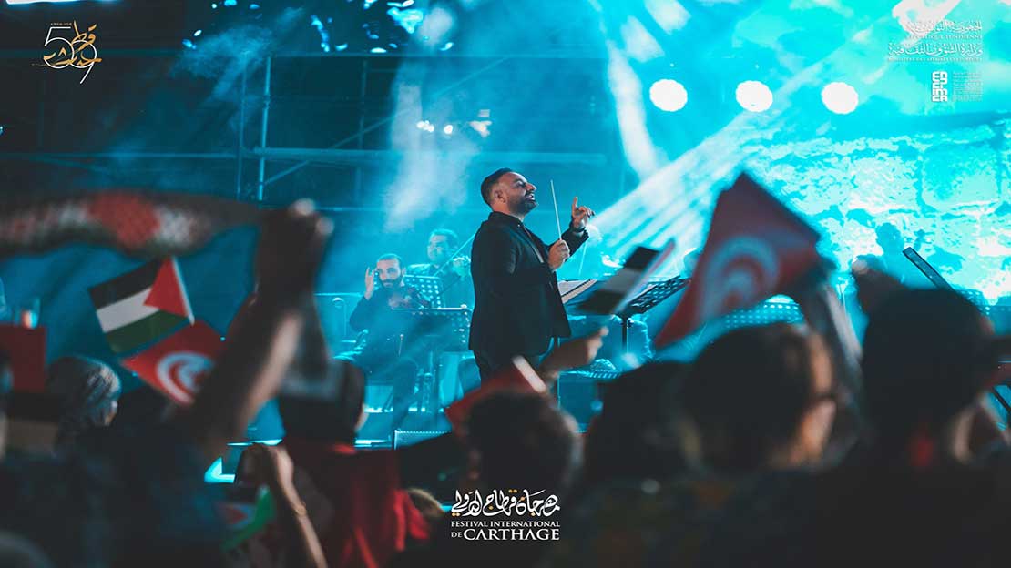 Mohamed Assaf Ignites Carthage with a Heartfelt Tribute to Gaza