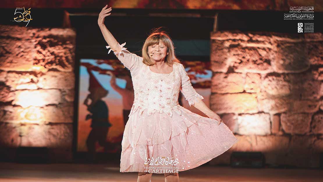 Sur la route enchantée : Chantal Goya illumine le Festival de Carthage